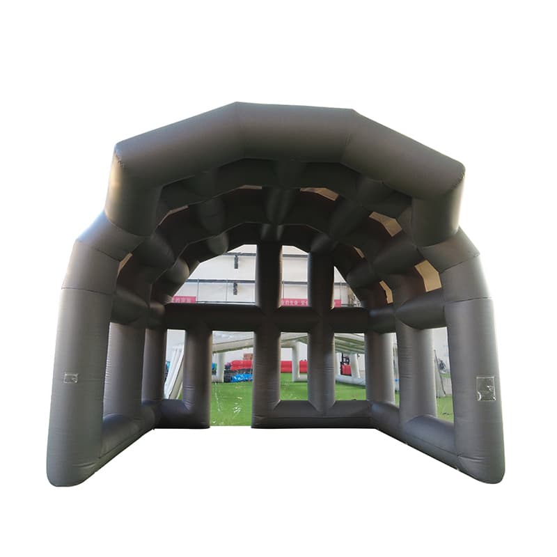 Custom Inflatable Stage Cover with Transparent Walls